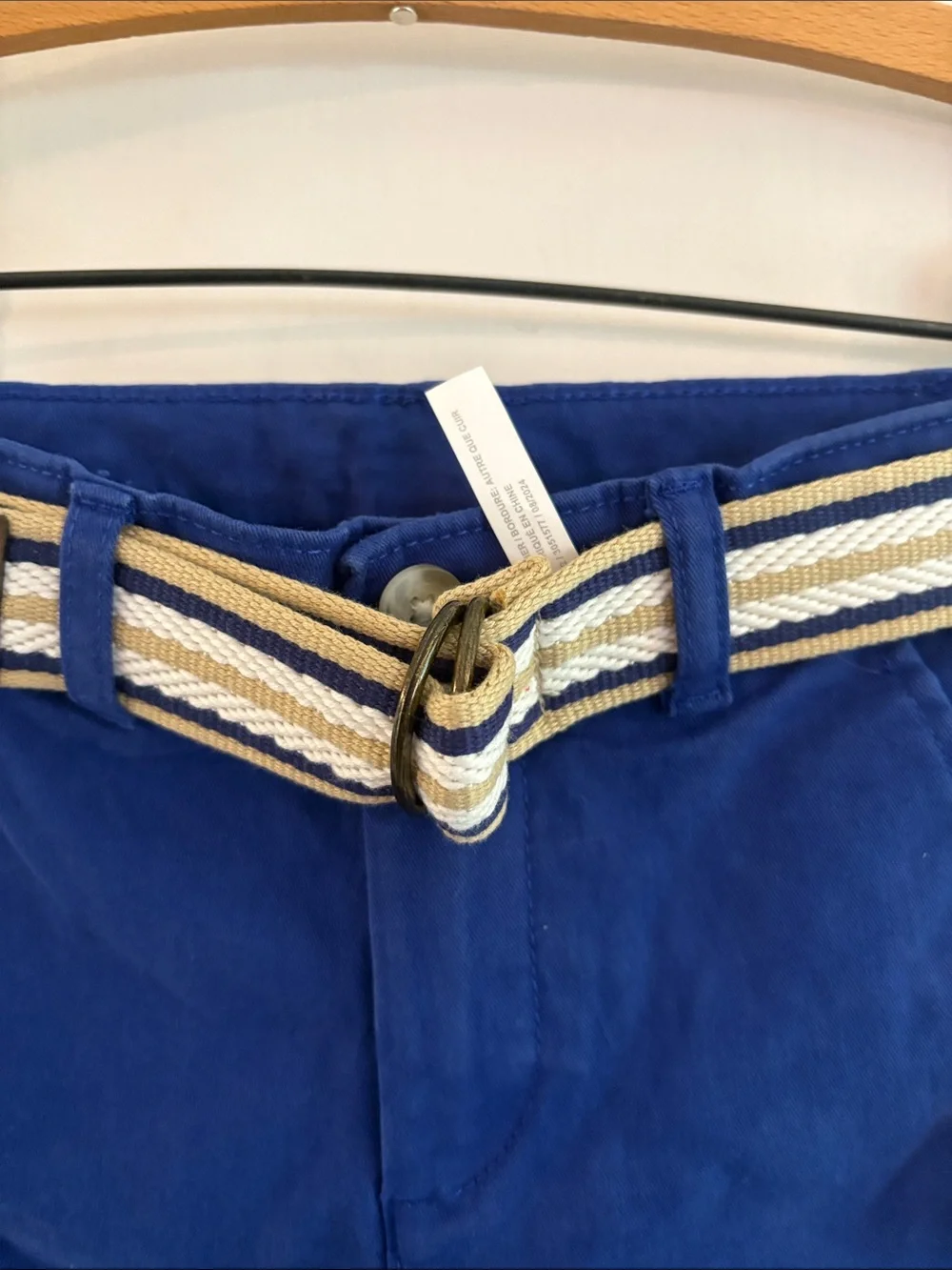 Gymboree blue Easter embroidered short sleeve shirt & matching pants Size 4T